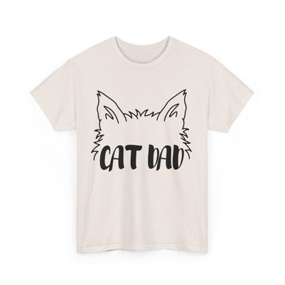 Long-Haired Cat Dad Tee