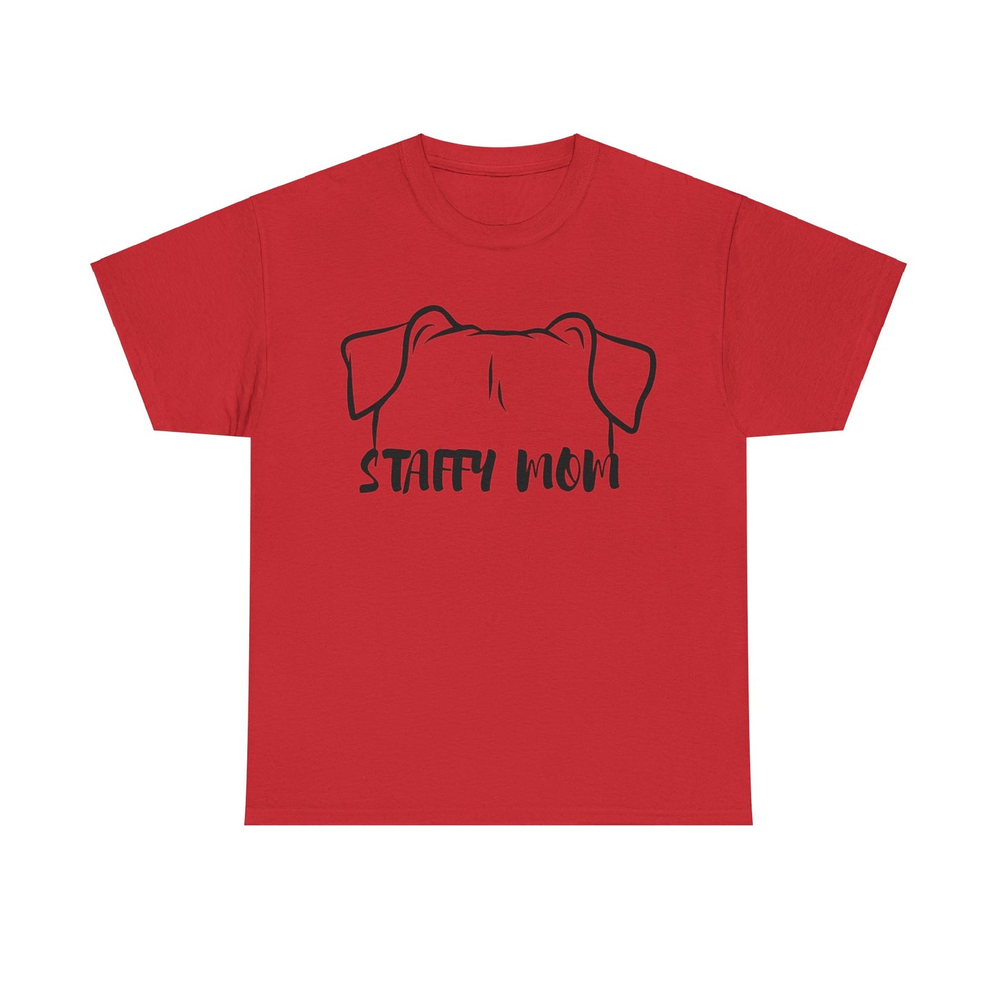 Staffordshire Bull Terrier Mom Tee