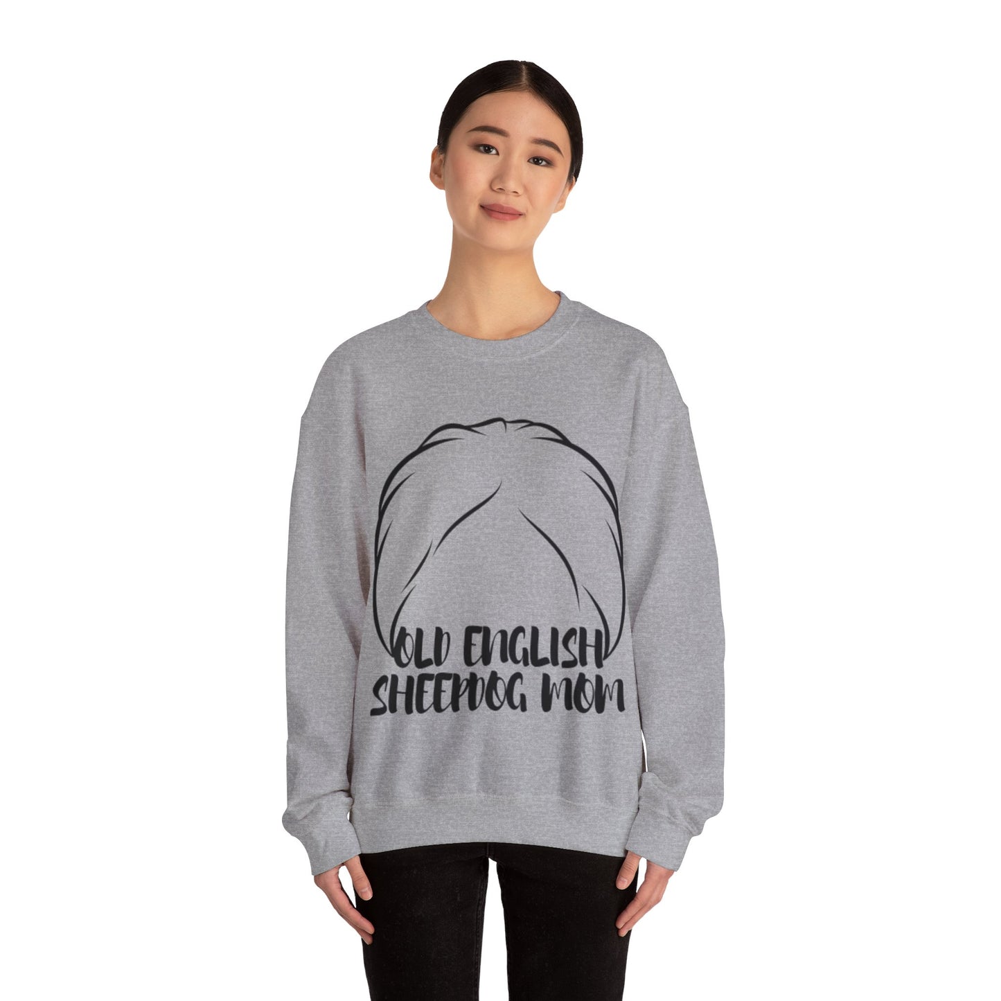 Old English Sheepdog Mom Crewneck