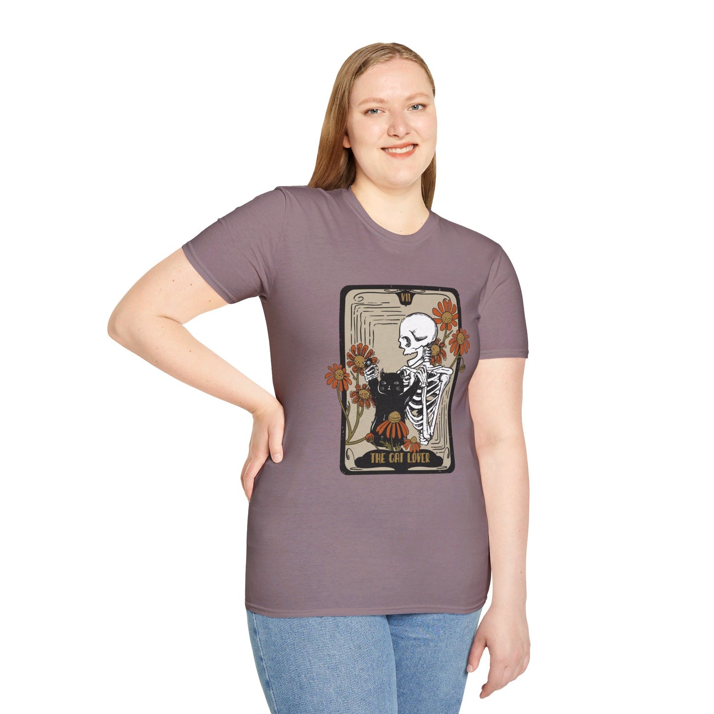 The Cat Lover Tarot Halloween Tee