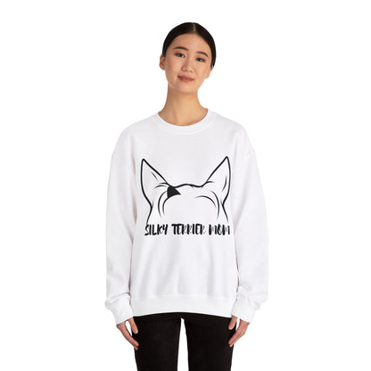 Silky Terrier Mom Crewneck