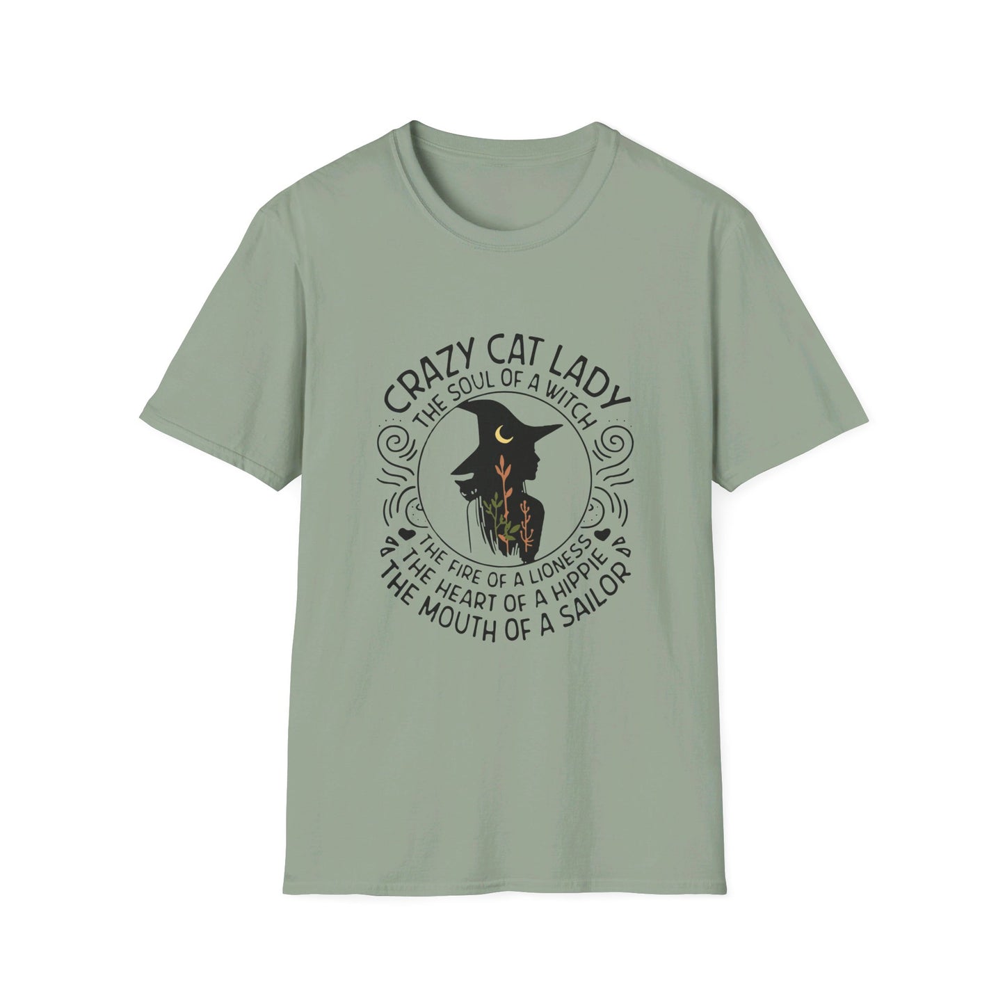 Crazy Cat Lady Halloween Tee