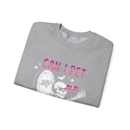 Can I Pet That Dog Halloween Crewneck