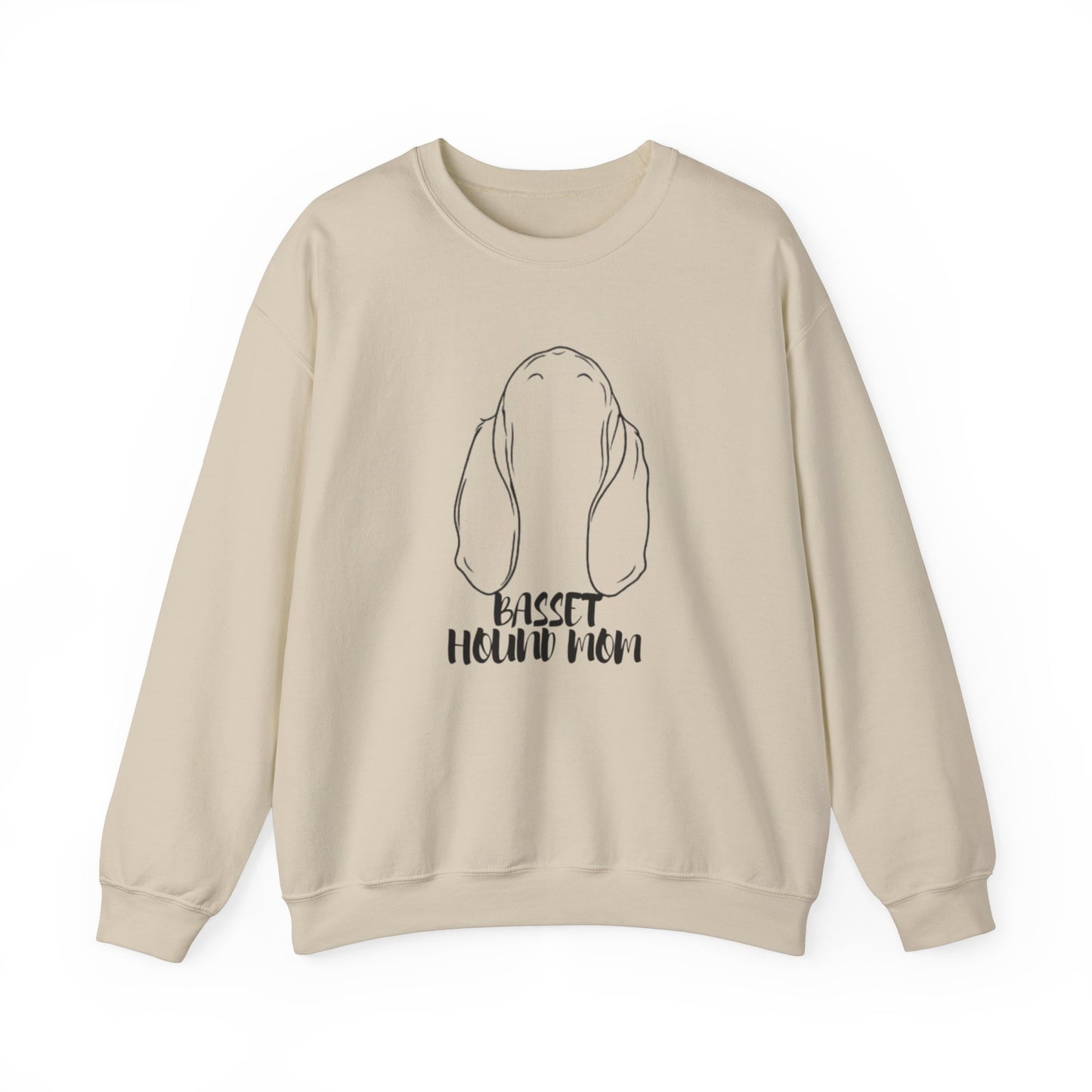 Basset Hound Mom Crewneck