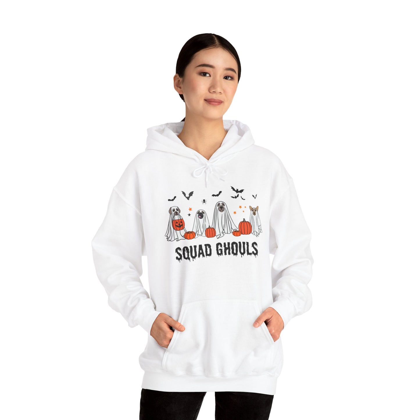 Dog Squad Ghouls Halloween Hoodie