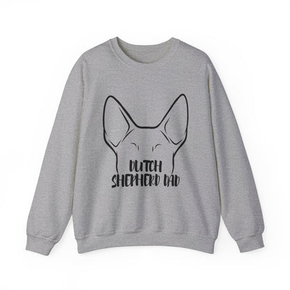 Dutch Shepherd Dad Crewneck