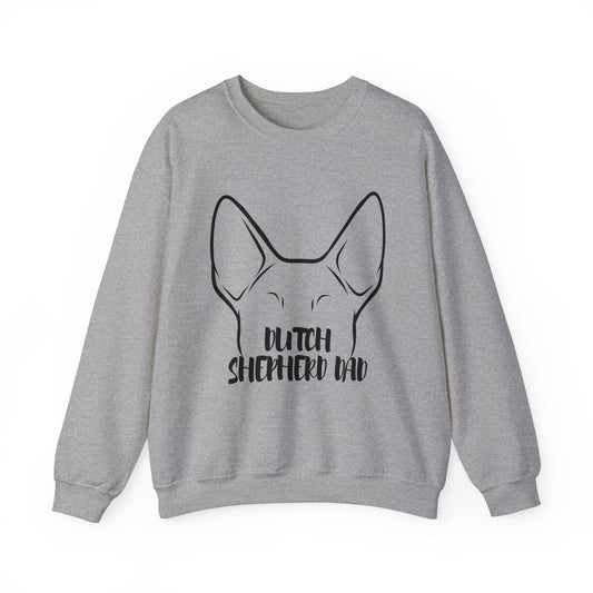 Dutch Shepherd Dad Crewneck