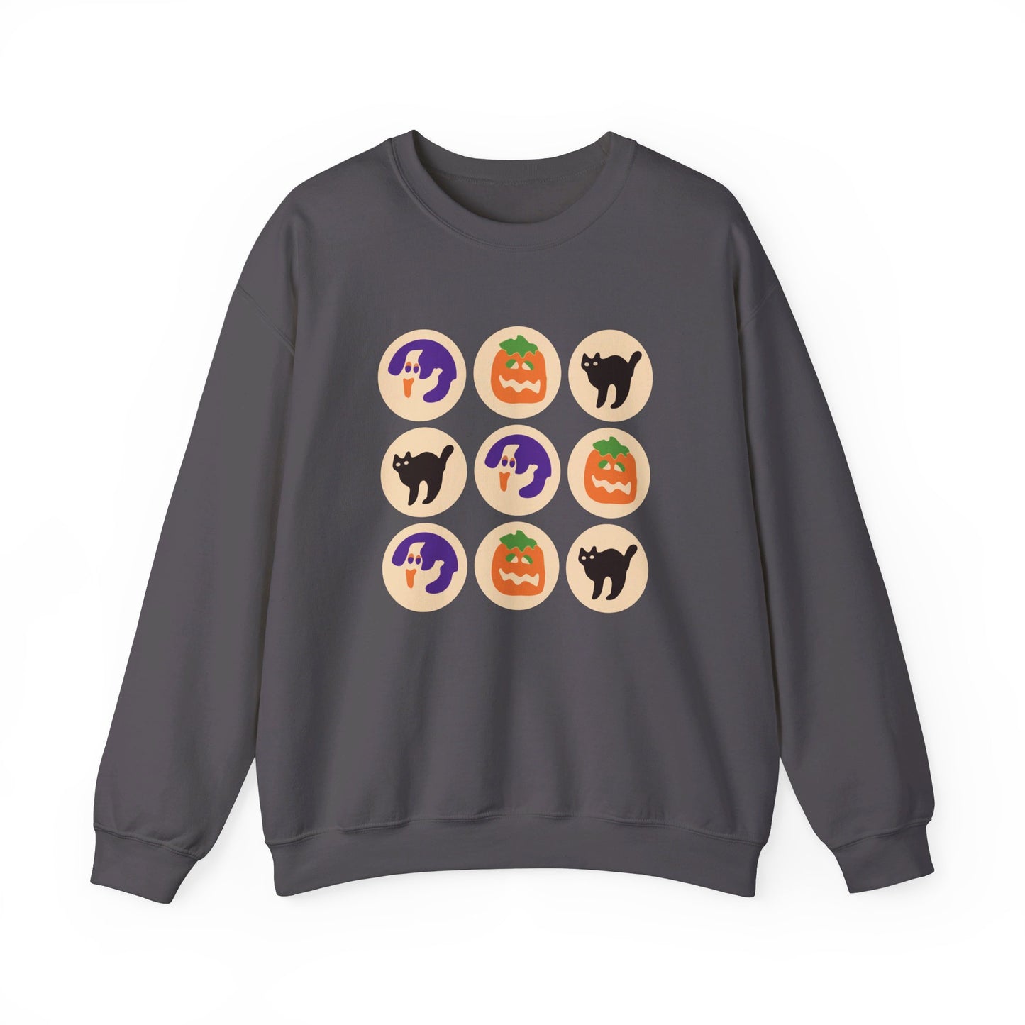 Halloween Black Cat Crewneck Sweatshirt