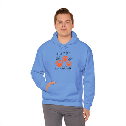 Happy Halloween Paw Print hoodie