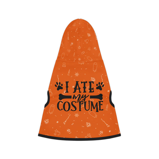 I Ate My Costume Halloween Pet Hoodie