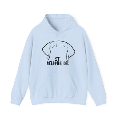 Saint Bernard Dad Hoodie