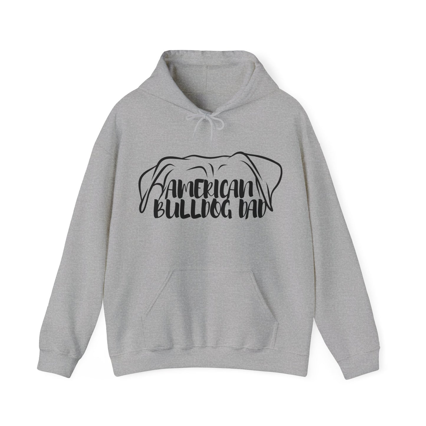 American Bulldog Dad Hoodie