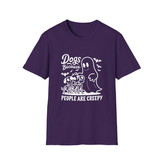 Dogs, Because People Are Creepy Halloween Tee