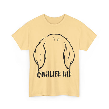 Cavalier King Charles Spaniel Dad Tee