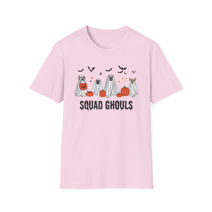 Dog Squad Ghouls Halloween Tee