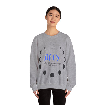 Dogs Moon Phase Crewneck