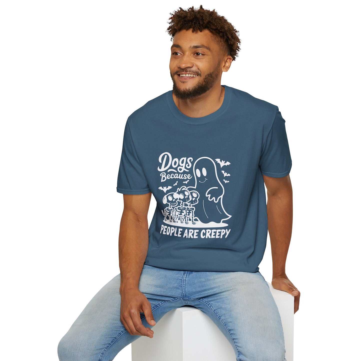 Dogs, Because People Are Creepy Halloween Tee