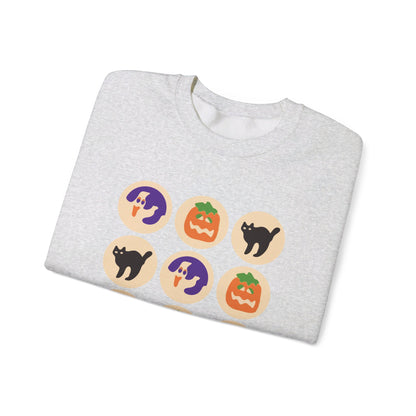 Halloween Black Cat Crewneck Sweatshirt