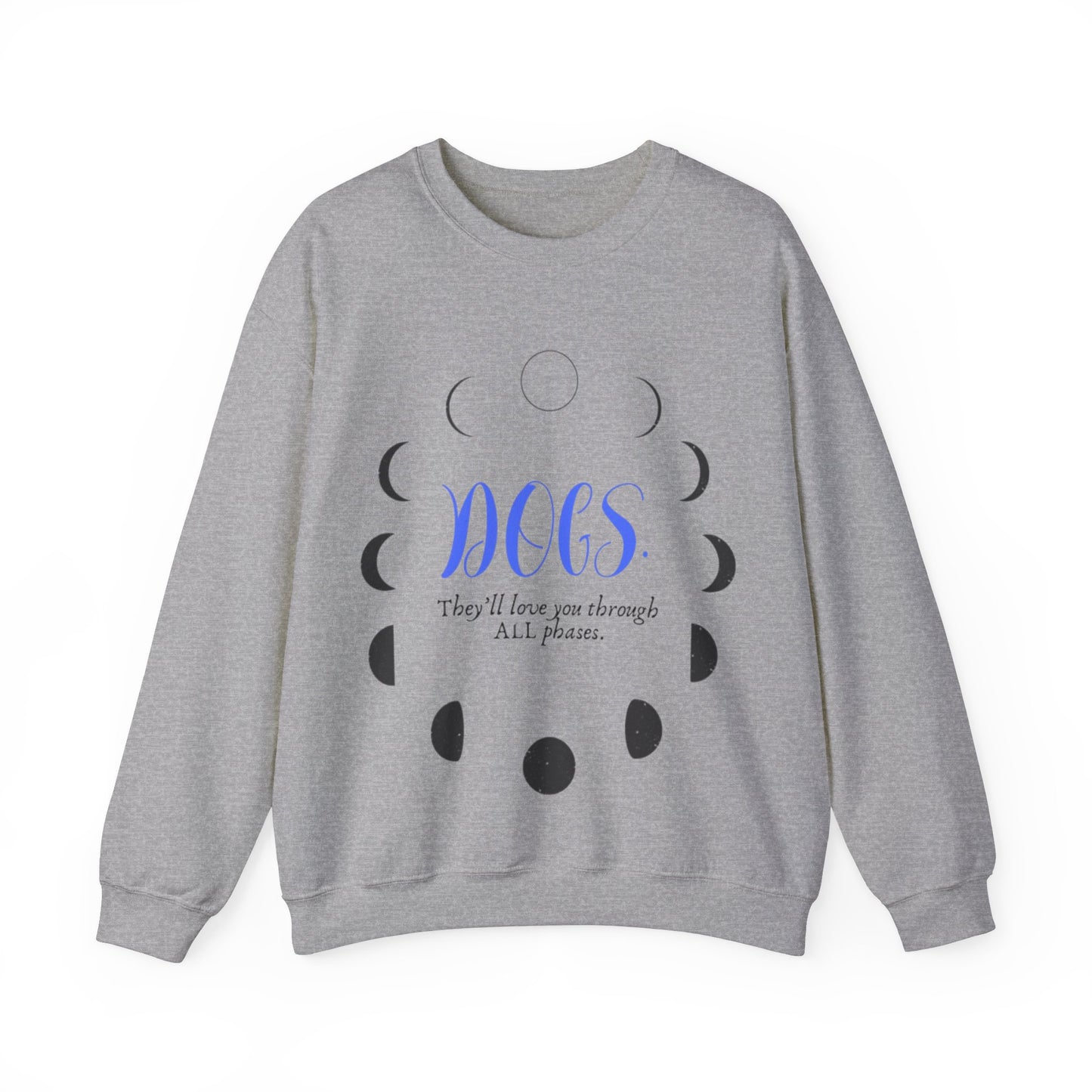 Dogs Moon Phase Crewneck