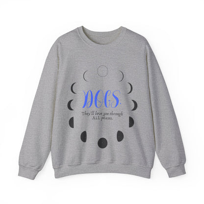 Dogs Moon Phase Crewneck