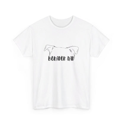 Border Collie Labrador Dad Tee