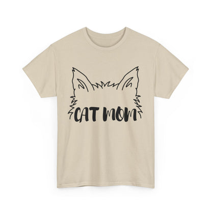 Long-Haired Cat Mom Tee