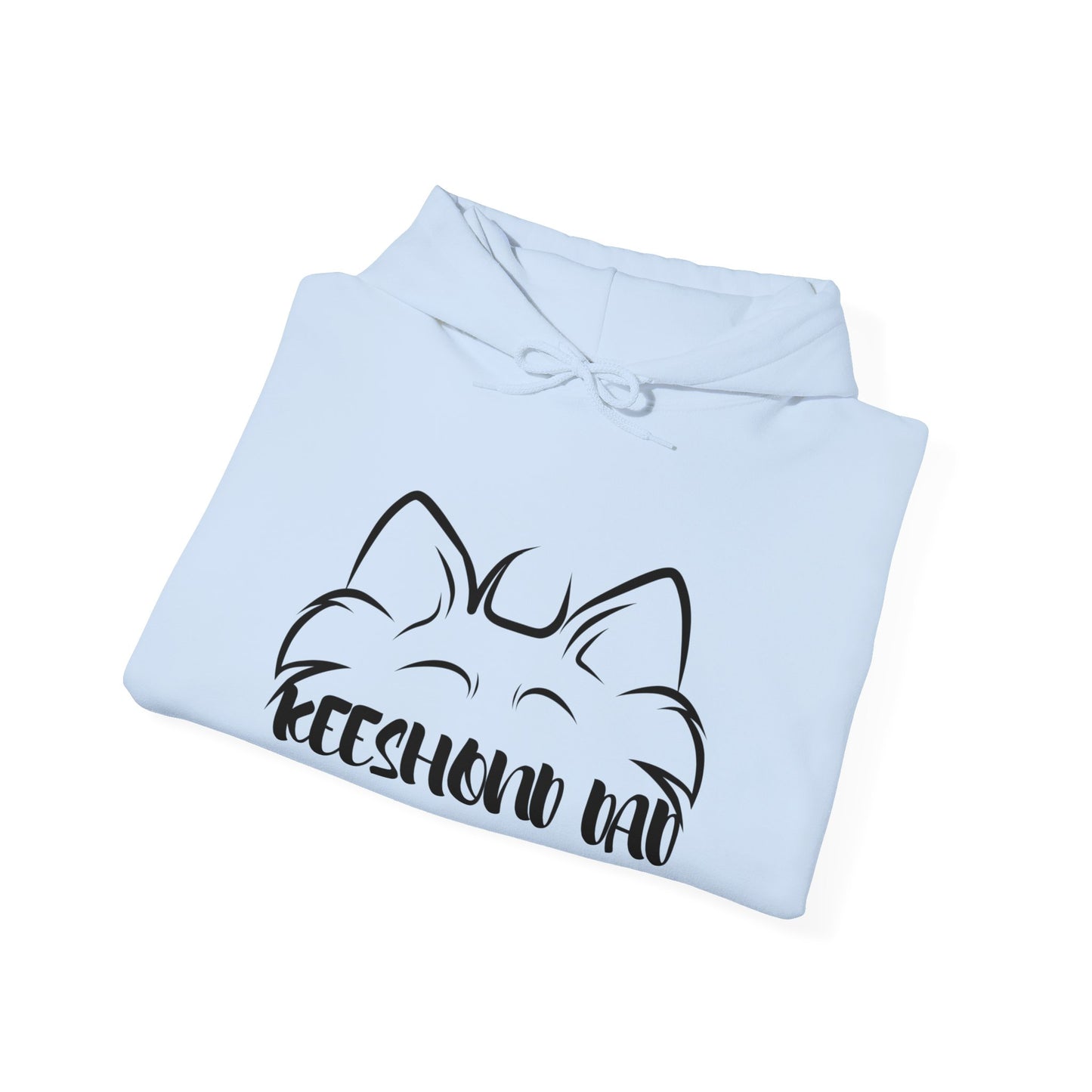 Keeshond Dad Hoodie