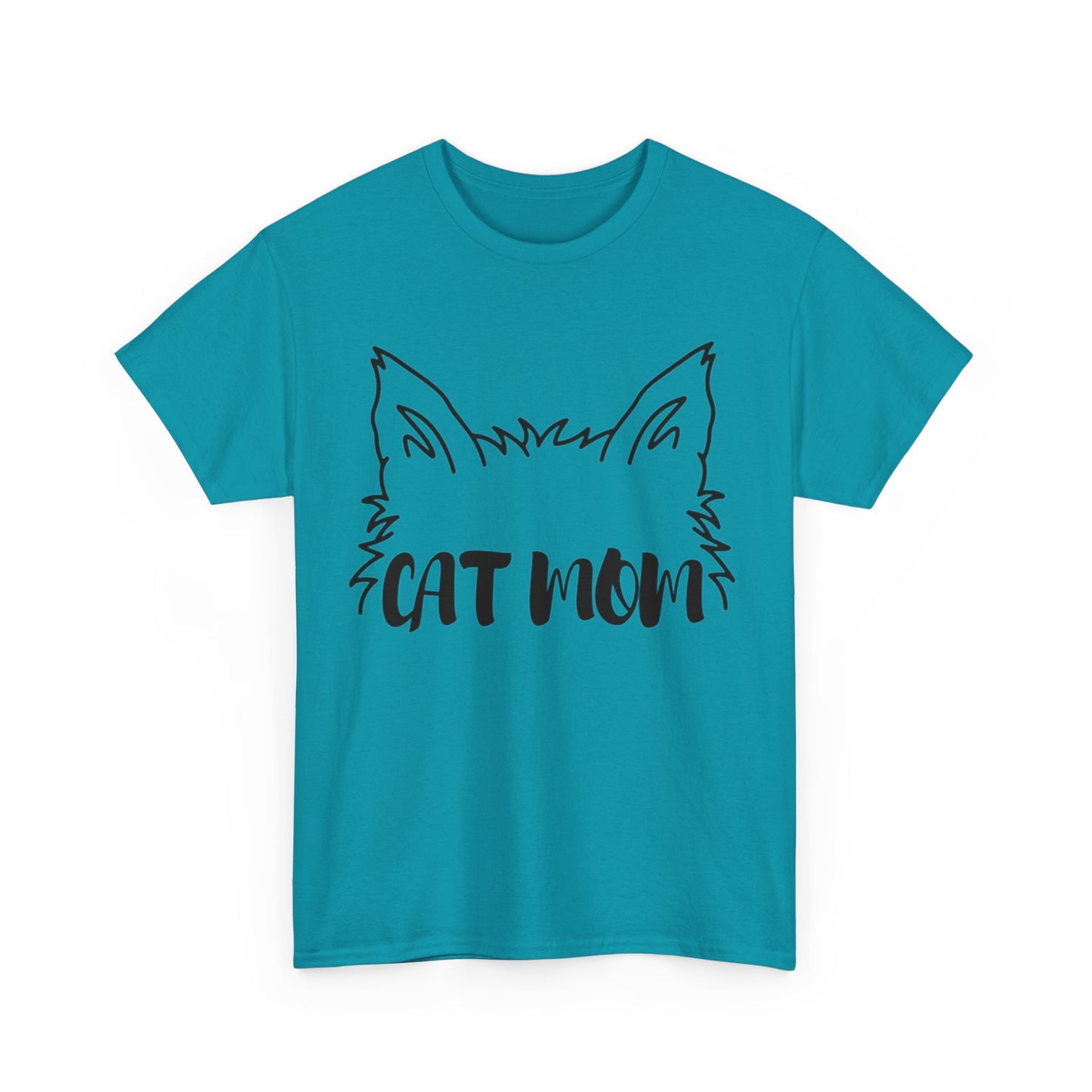 Long-Haired Cat Mom Tee