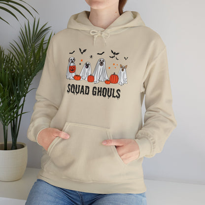 Dog Squad Ghouls Halloween Hoodie