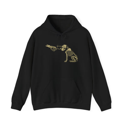 Skeleton Dog Boop Halloween Hoodie