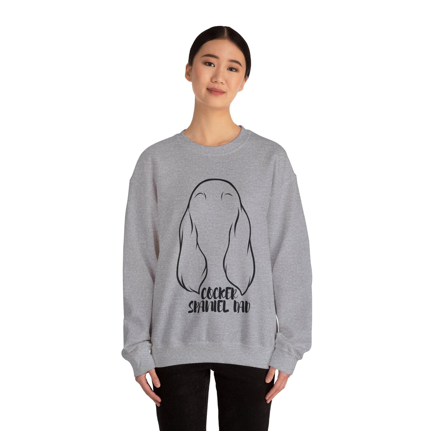 Cocker Spaniel Dad Crewneck