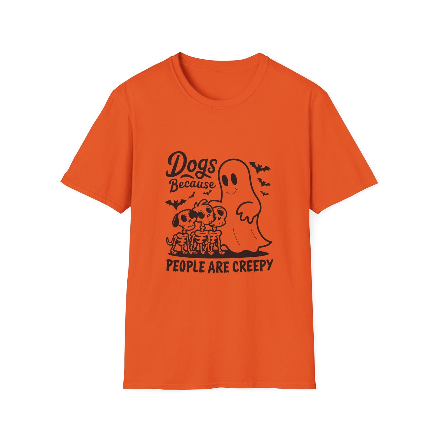 Dogs, Because People Are Creepy Halloween Tee