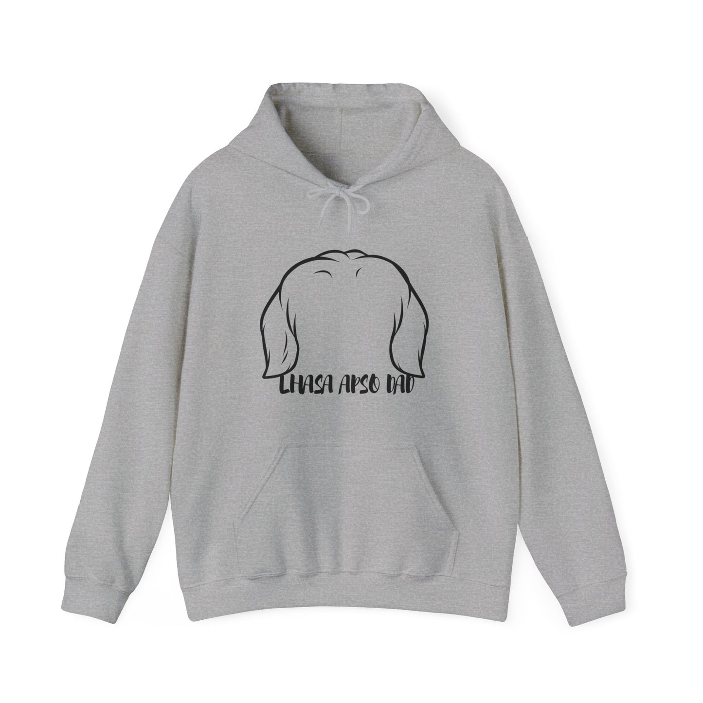 Lhasa Apso Dad Hoodie