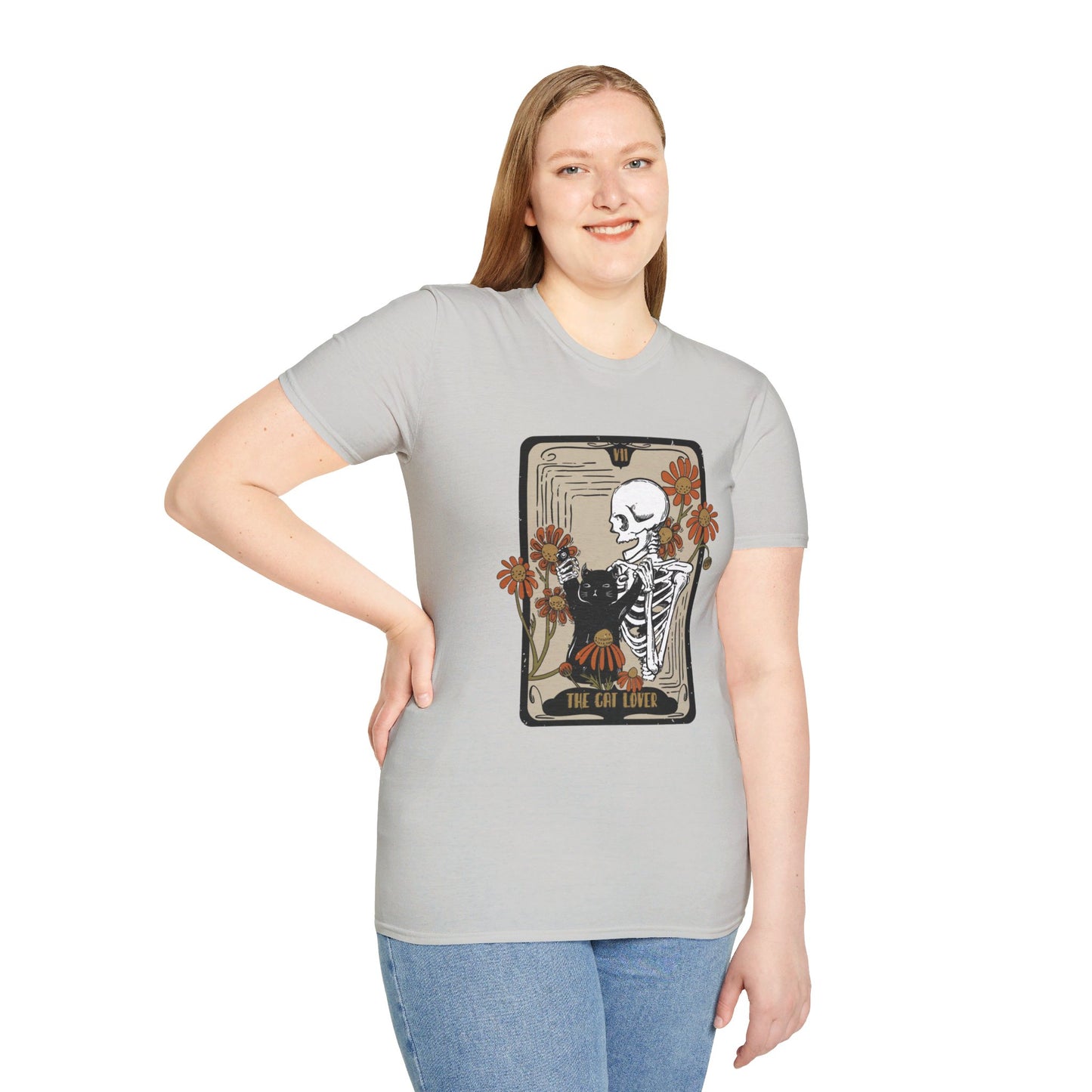 The Cat Lover Tarot Halloween Tee