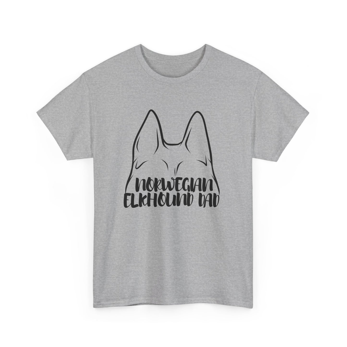 Norwegian Elkhound Dad Tee