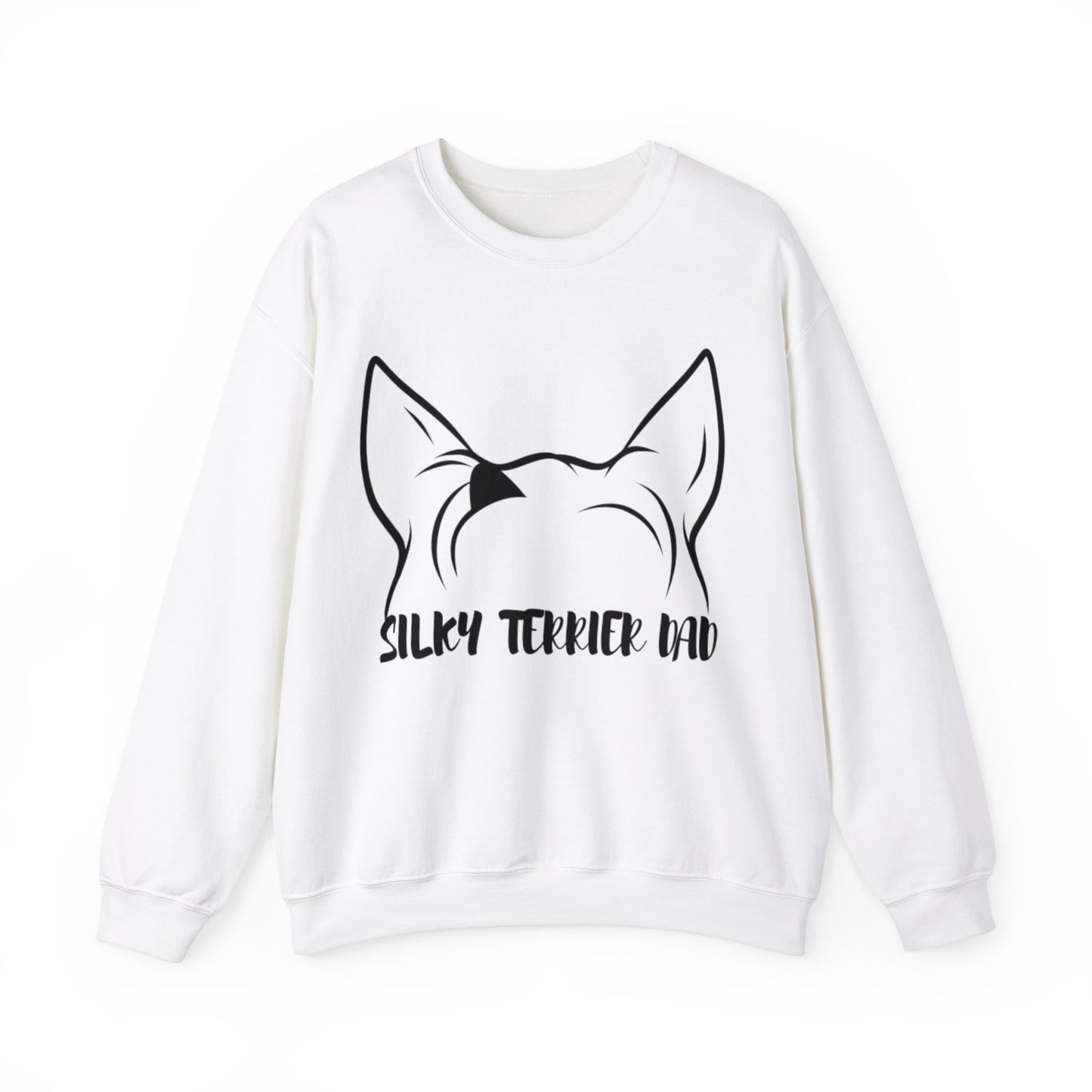 Silky Terrier Dad Crewneck