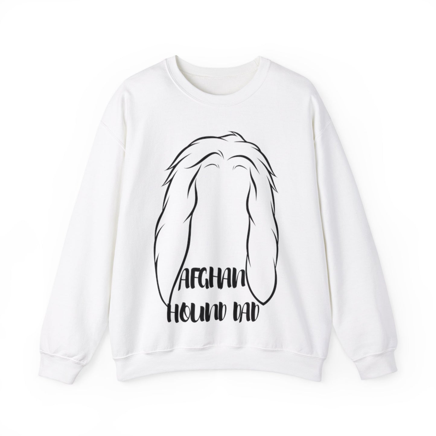 Afghan Hound Dad Crewneck