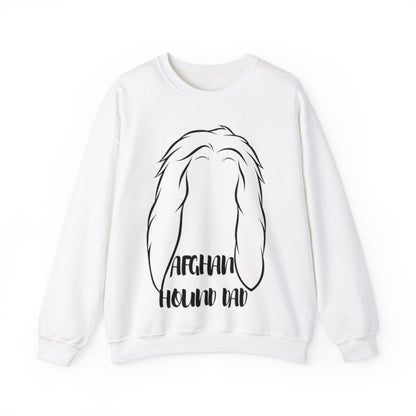 Afghan Hound Dad Crewneck