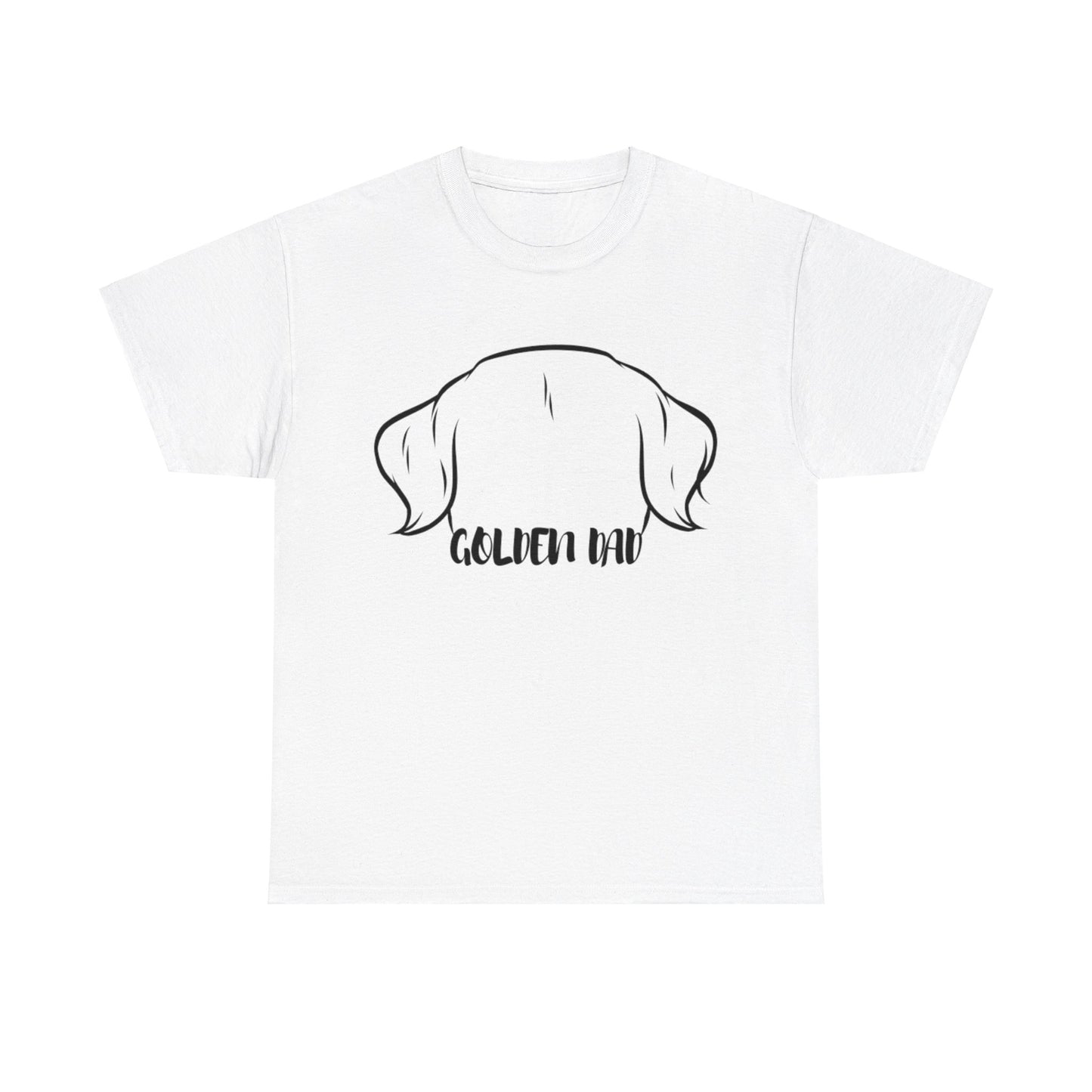 Golden Retriever Dad Tee