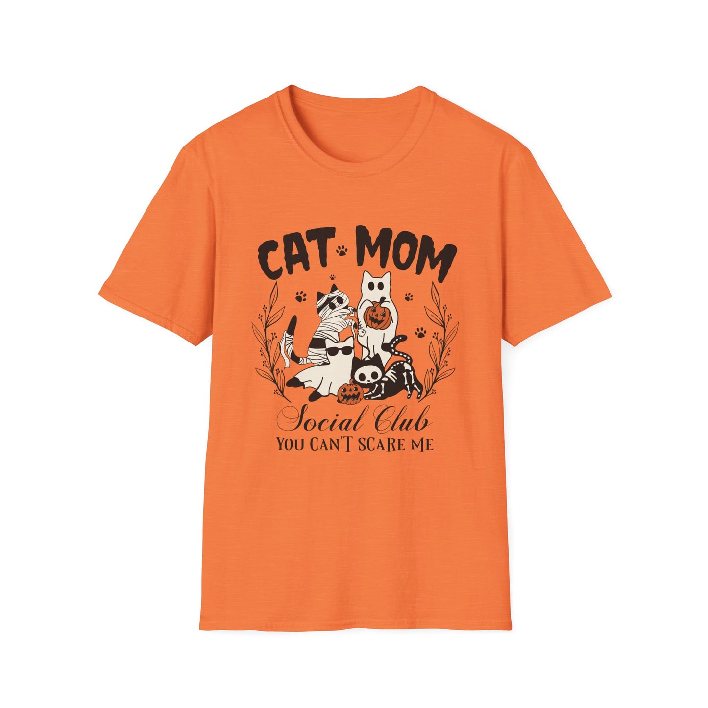 Cat Mom Social Club Halloween Tee