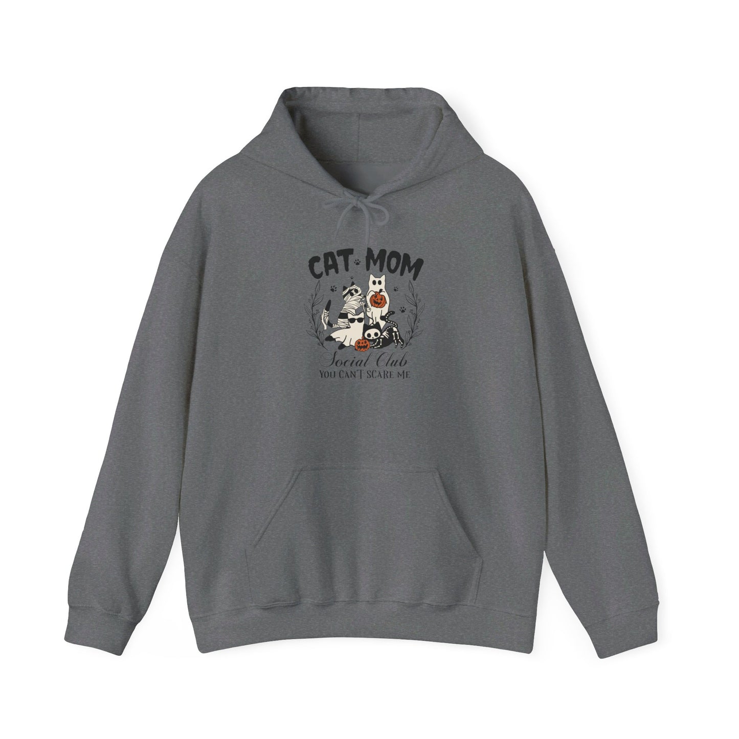 Cat Mom Social Club Halloween Hoodie