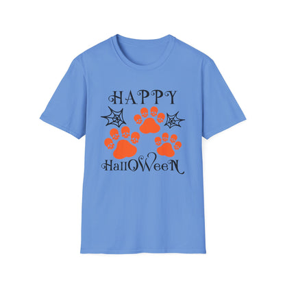 Happy Halloween Paw Print Tee