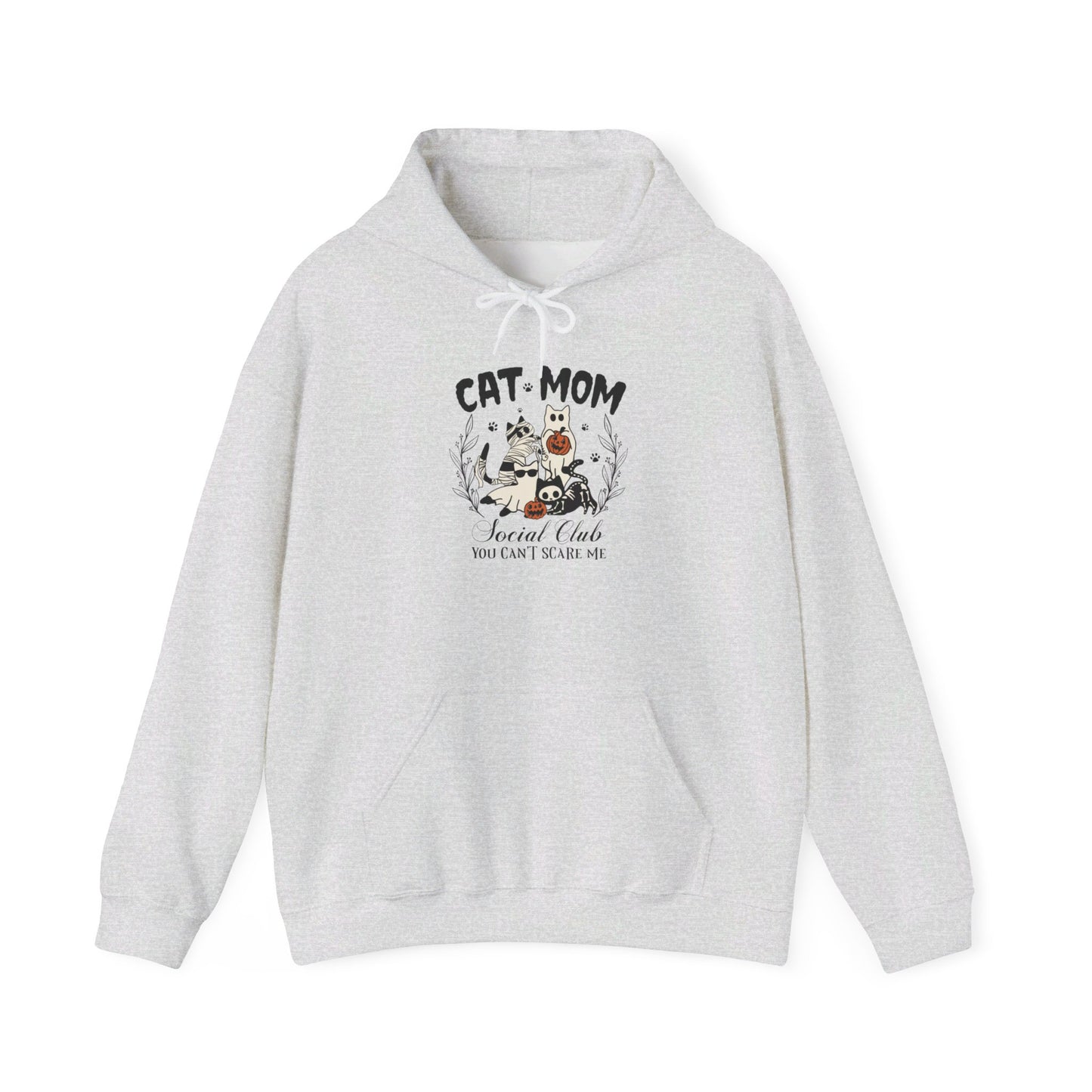 Cat Mom Social Club Halloween Hoodie