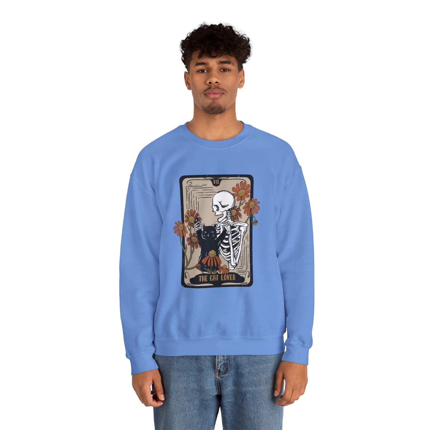 The Cat Lovers Tarot Halloween Crewneck