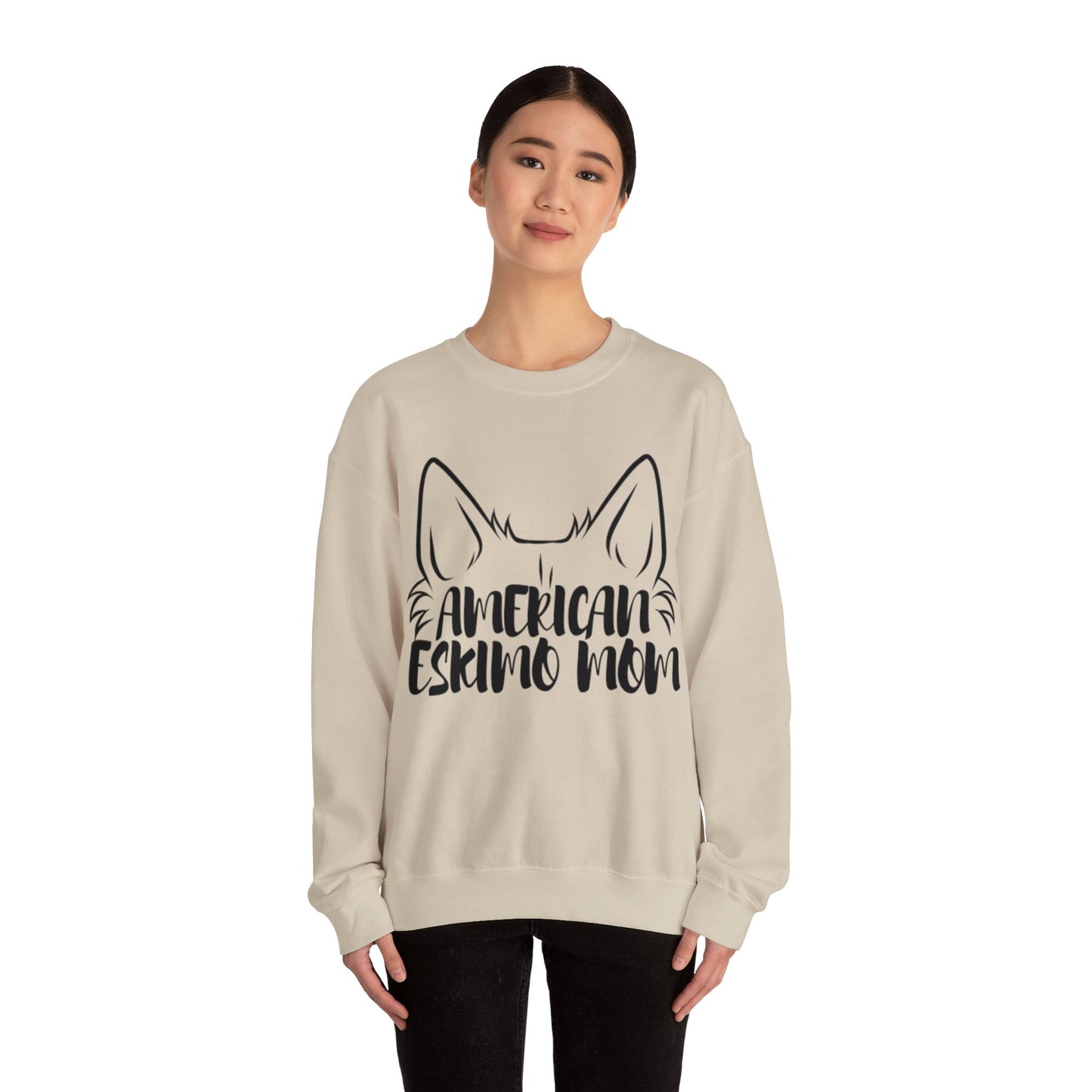 American Eskimo Mom Crewneck