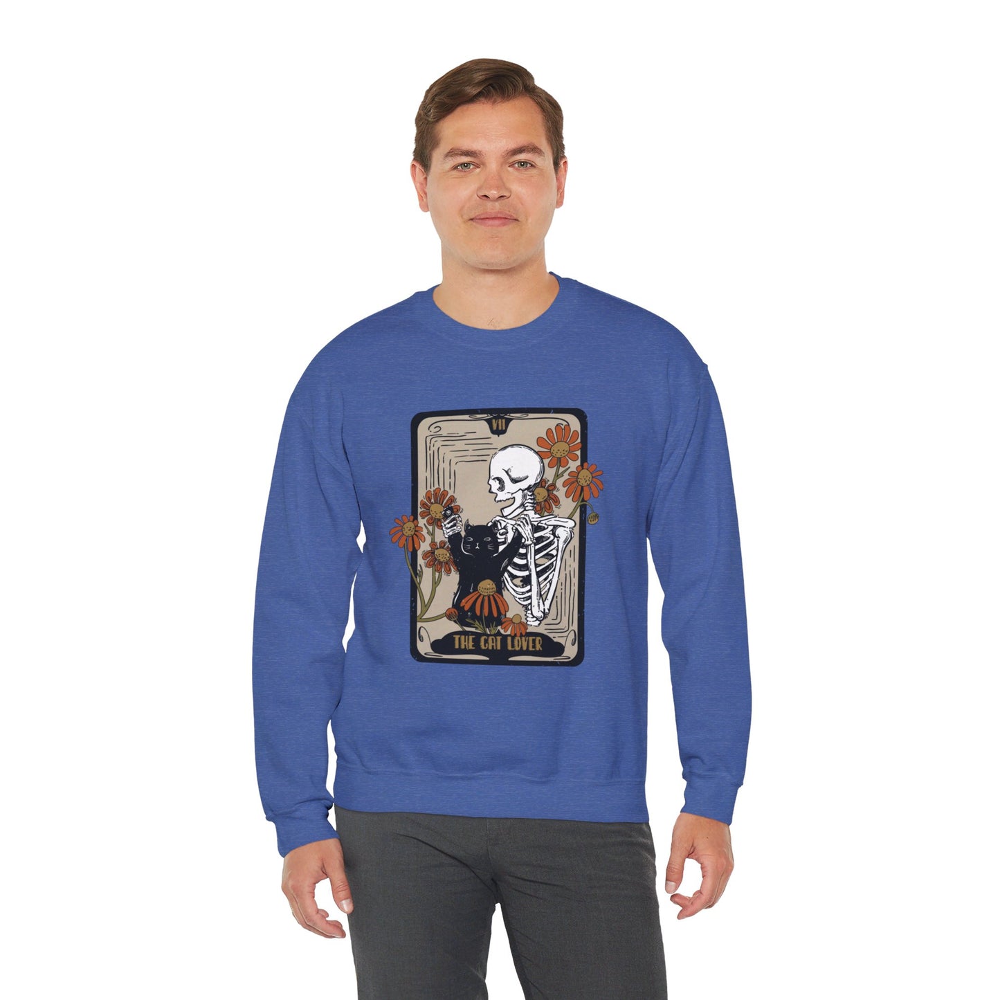 The Cat Lovers Tarot Halloween Crewneck