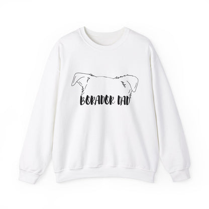 Border Collie Labrador Dad Crewneck