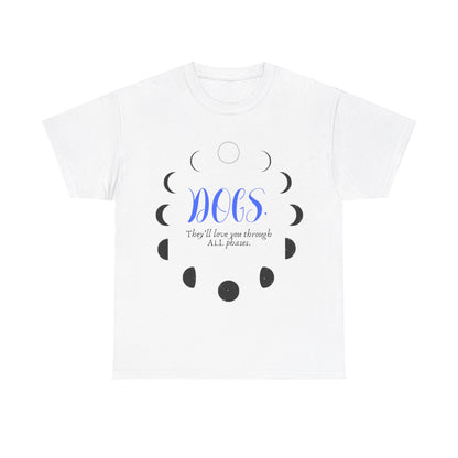 Dogs Moon Phase Tee