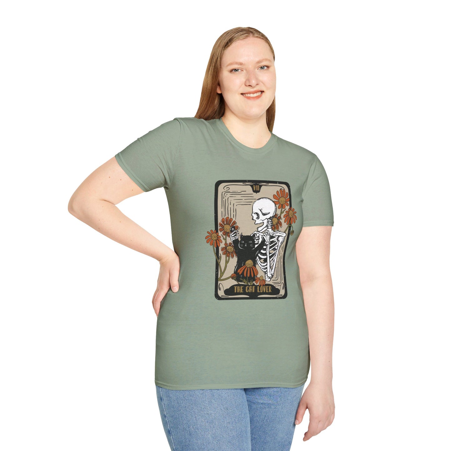 The Cat Lover Tarot Halloween Tee