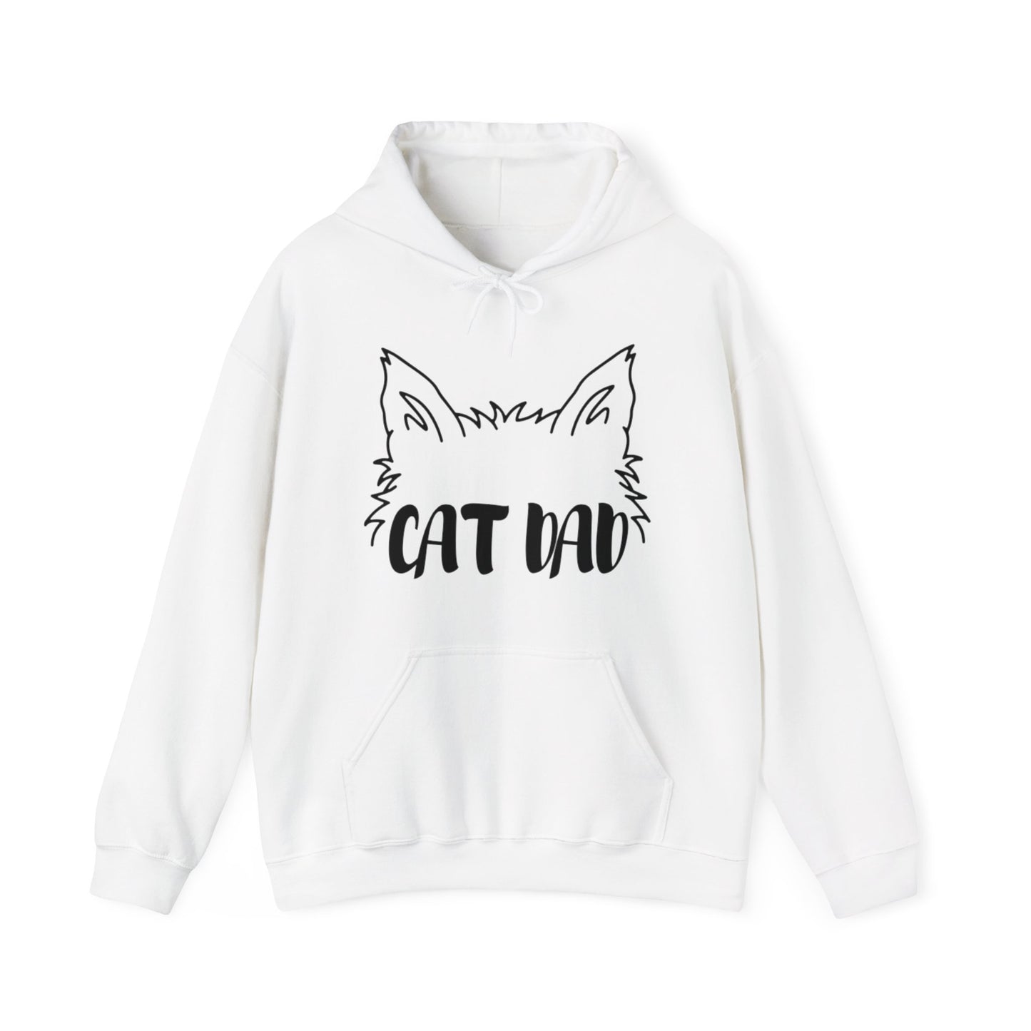 Long-Haired Cat Dad Hoodie